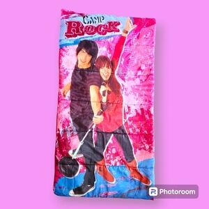 Disney Camp Rock Demi Lovato Joe Jonas Sleeping Bag